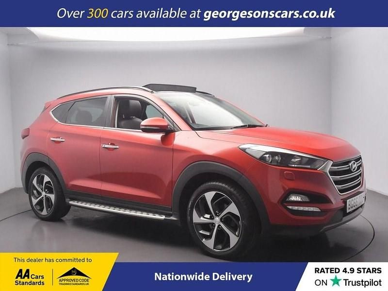 Red Used 2016 Hyundai Tucson Premium SE SUV | £10,000 (A bit pricey) - Image 1/4