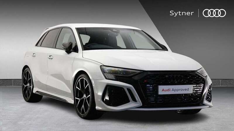 White Used 2024 Audi RS3 Sport Hatchback | £52,000 (Expensive) - Image 1/4