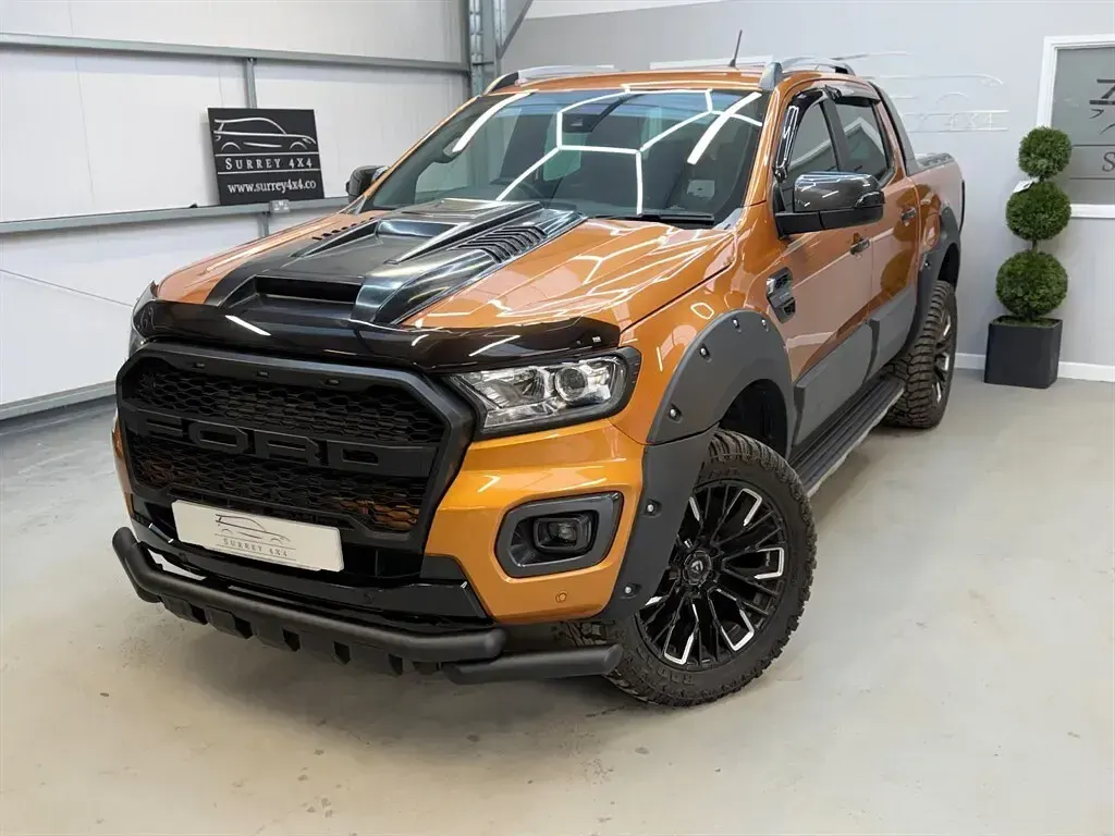 Used Ford Ranger Wildtrack 2019 Orange Pickup