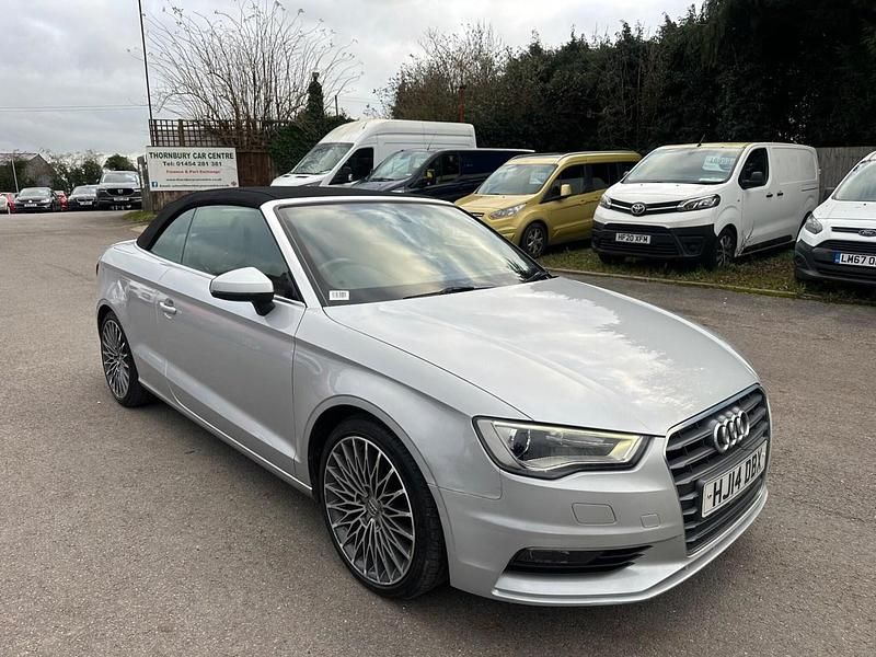 Used Audi A3 Cabriolet Sport 180 HP (132 kW) 2014 Silver Cabriolet