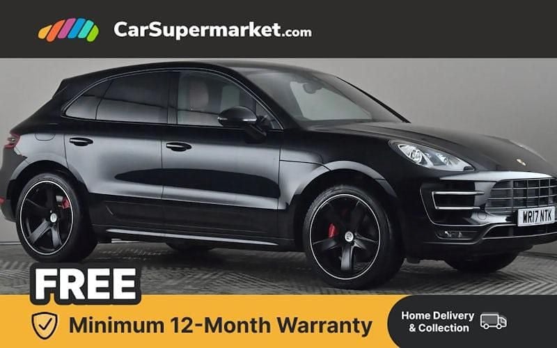 Used Porsche Macan Turbo 400 HP (294 kW) 2017 Black SUV