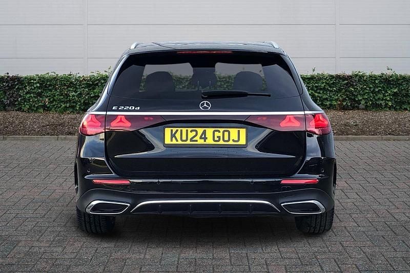 Used Mercedes E220 AMG line 2024 Black Estate