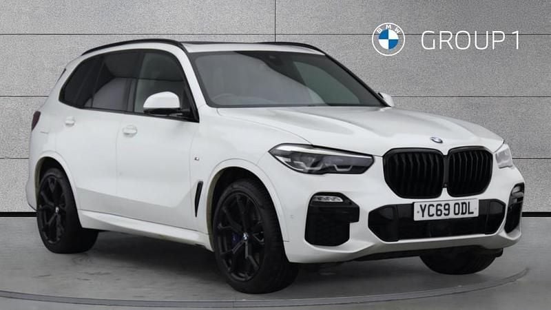 Used BMW X5 M Sport 265 HP (194 kW) 2019 White SUV