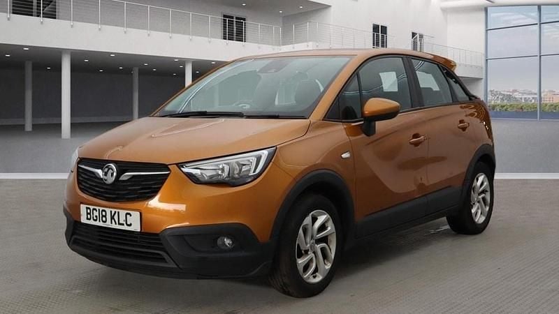Used Vauxhall Crossland X 2018 Orange SUV