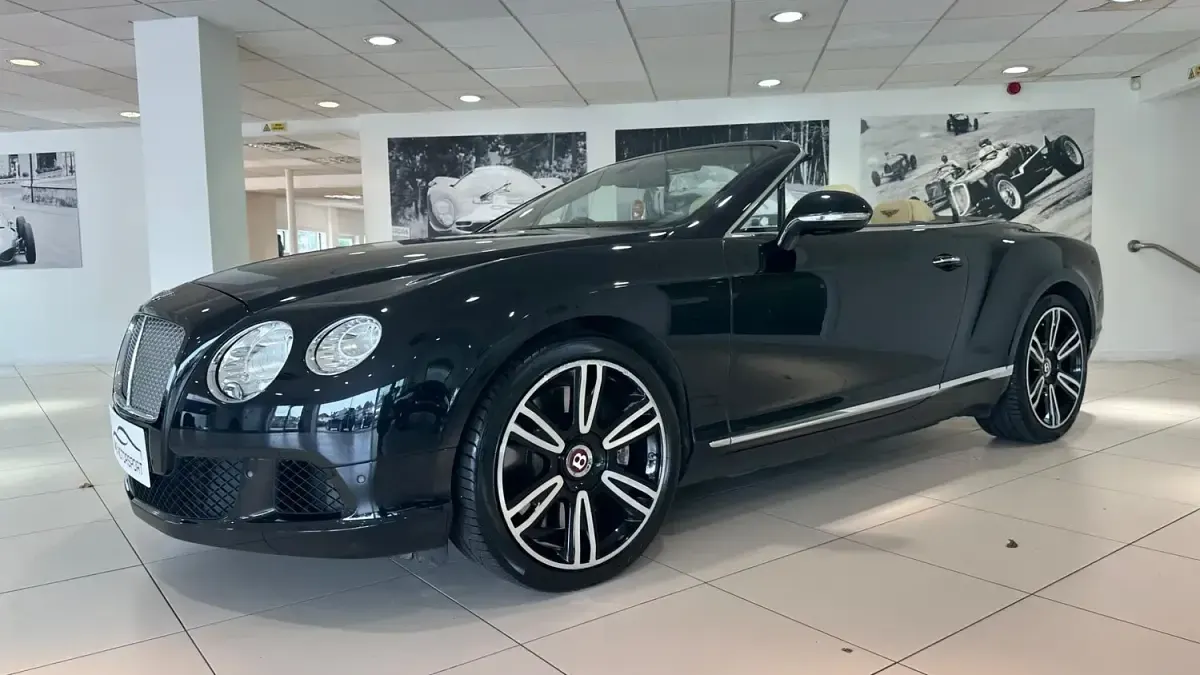 Used Bentley Continental GT Convertible 2012 Black Cabriolet
