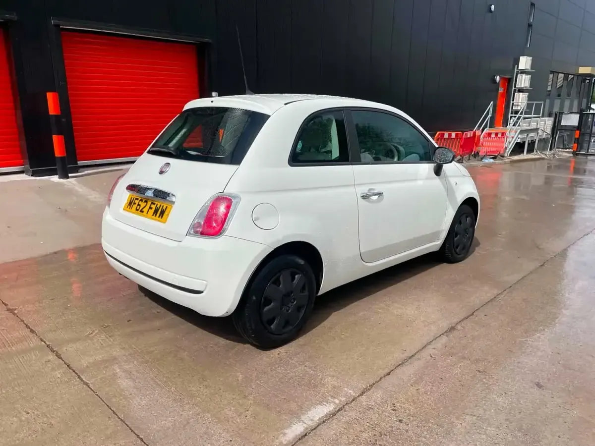 Used Fiat 500 Pop 69 HP (50 kW) 2012 White Hatchback