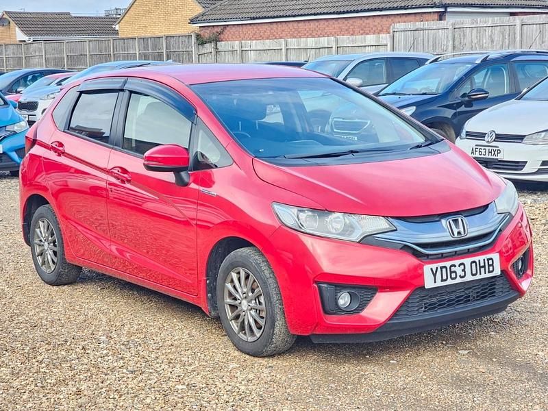 Used Honda Fit 2014 Red Hatchback