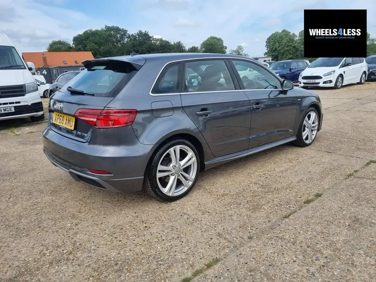 Used Audi A3 Sportback S-Line 150 HP (110 kW) 2019 Grey Hatchback