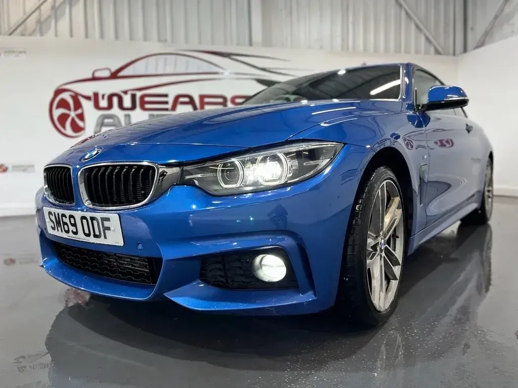 Used BMW 420 Coupé M Sport 190 HP (139 kW) 2020 Blue Coupe