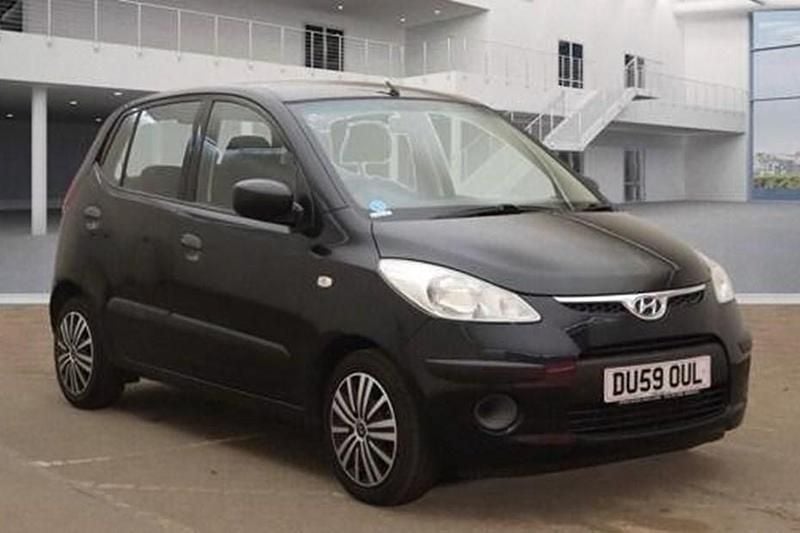 Black Used 2009 Hyundai i10 Classic Hatchback | £1,595 (Super price) - Image 1/1