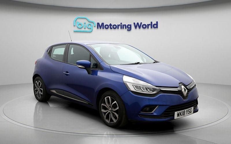 Used Renault Clio IV Urban 90 HP (66 kW) 2018 Blue Hatchback