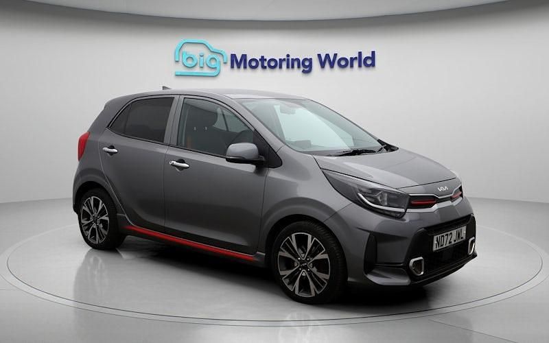 Used Kia Picanto GT-Line S 101 HP (74 kW) 2022 Grey Hatchback