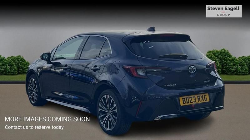 Used Toyota Corolla Design 2023 Blue Hatchback
