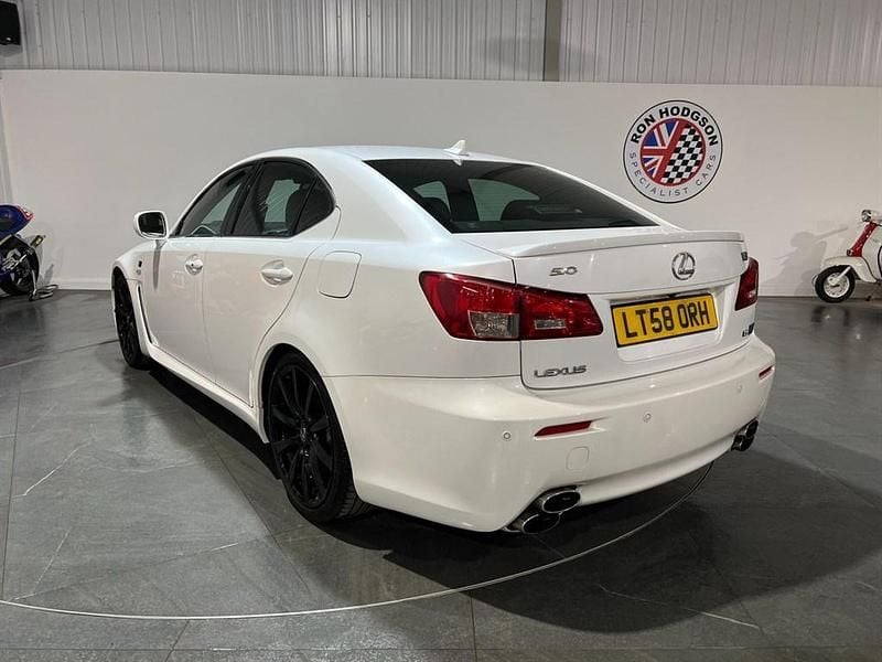 Used Lexus IS-F 417 HP (306 kW) 2009 White Sedan