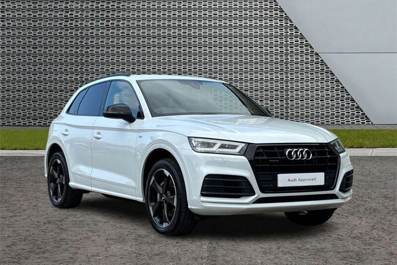 White Used 2020 Audi Q5 Black Edition SUV | £28,695 (Good price) - Image 1/4