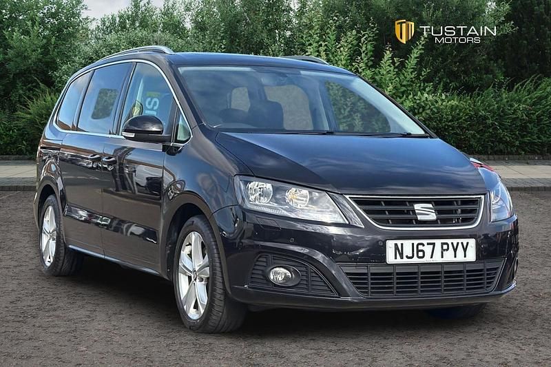 Used Seat Alhambra Ecomotive 150 HP (110 kW) 2017 Black MPV