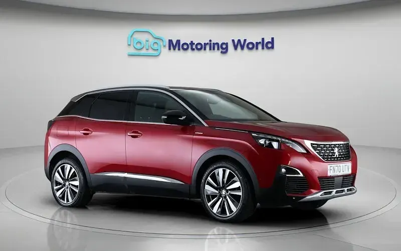 Used Peugeot 3008 Premium 131 HP (96 kW) 2020 Red SUV