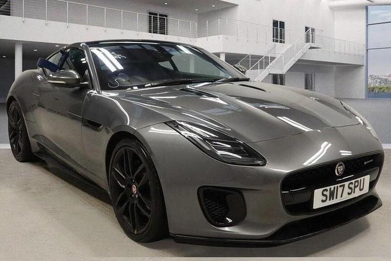 Used Jaguar F-Type R-Dynamic 300 HP (220 kW) 2017 Grey Coupe