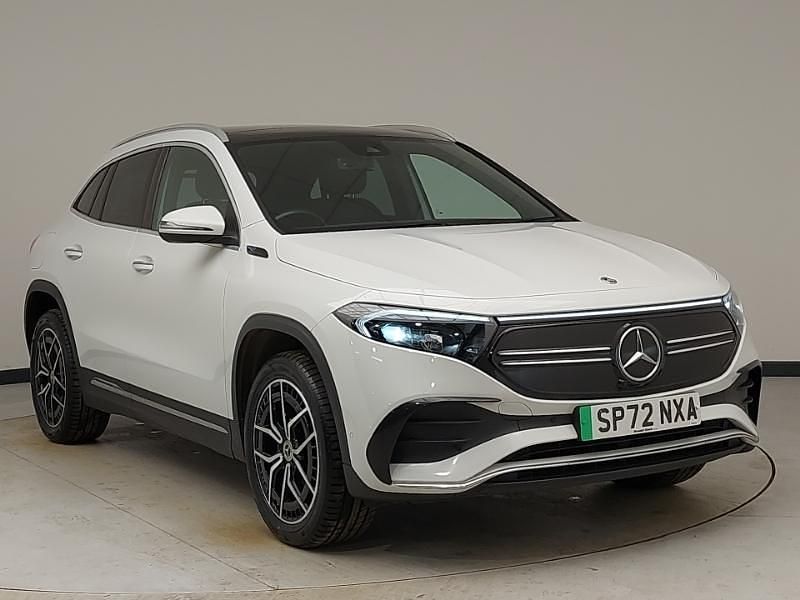 White Used 2022 Mercedes EQA350 AMG Line Premium SUV | £21,998 (Fair price) - Image 1/4