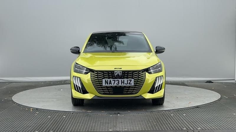 Used Peugeot e-208 GTi 114 kW (156 HP) 2024 Yellow Hatchback