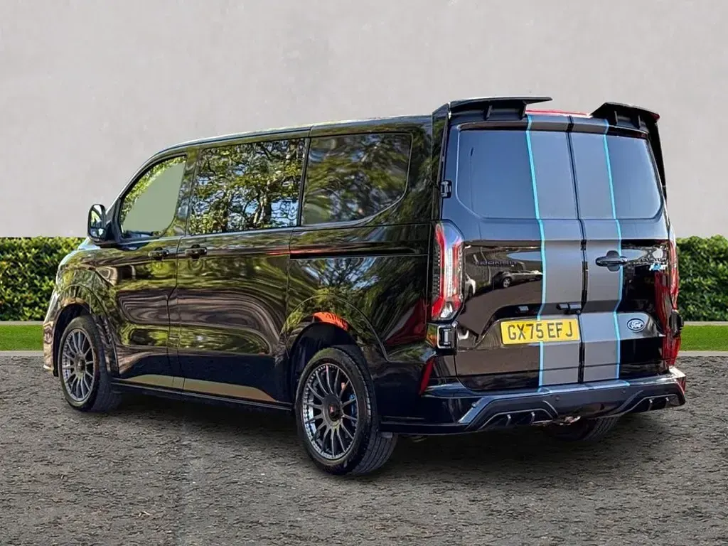 Used Ford Transit Custom 150 HP (110 kW) 2025 Black Van