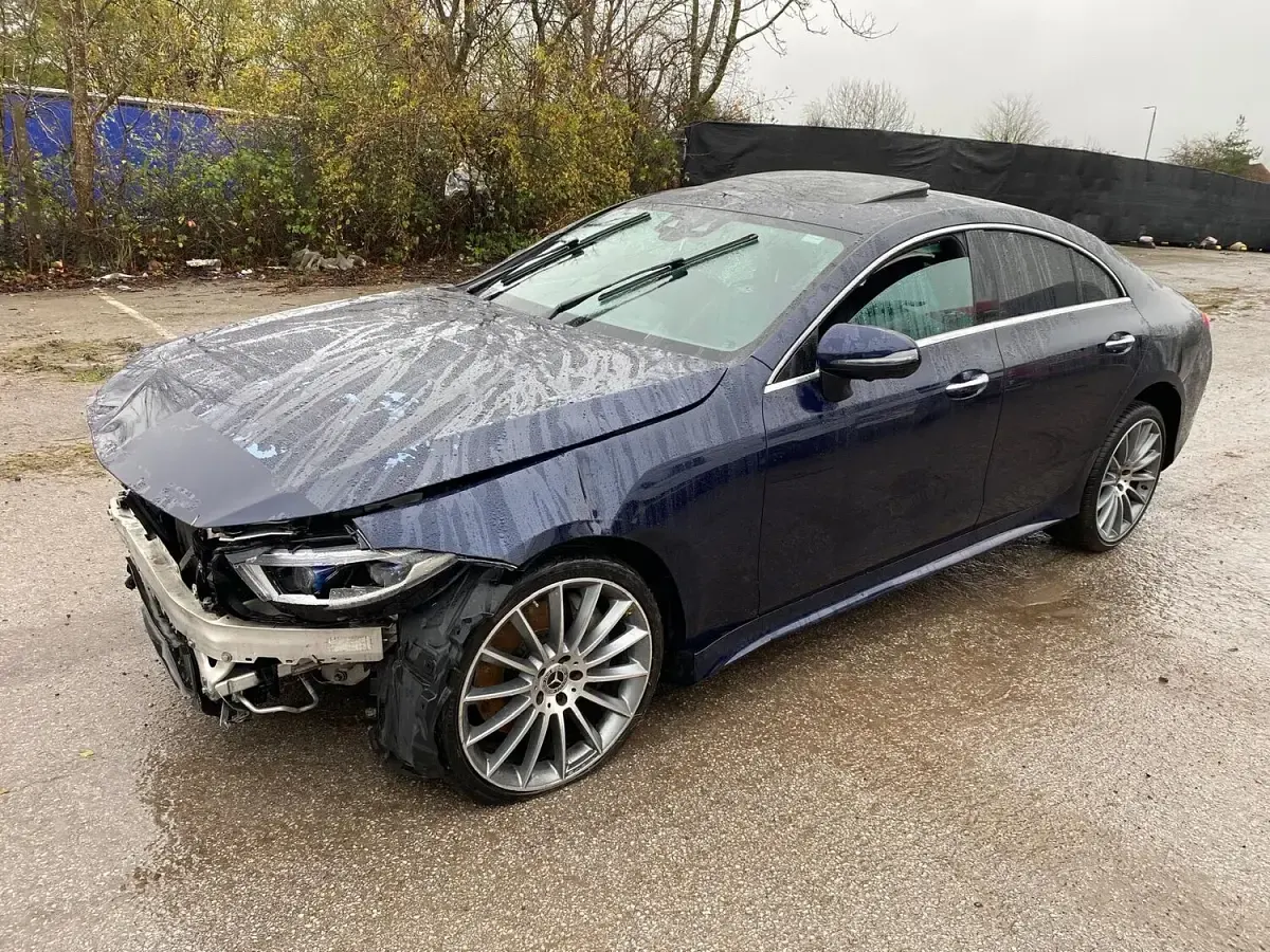 Used Mercedes CLS350 AMG Line Premium Plus 286 HP (210 kW) 2019 Blue Coupe