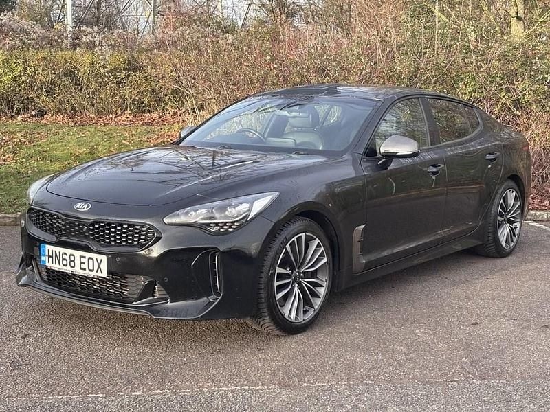 Used Kia Stinger GT-Line S 244 HP (179 kW) 2018 Black Hatchback