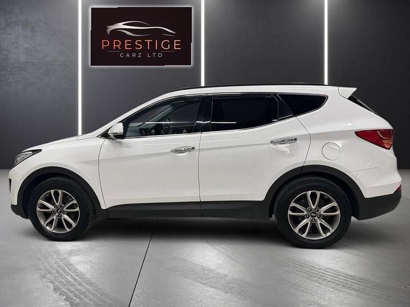 Used Hyundai Santa Fe Premium 194 HP (142 kW) 2014 White SUV