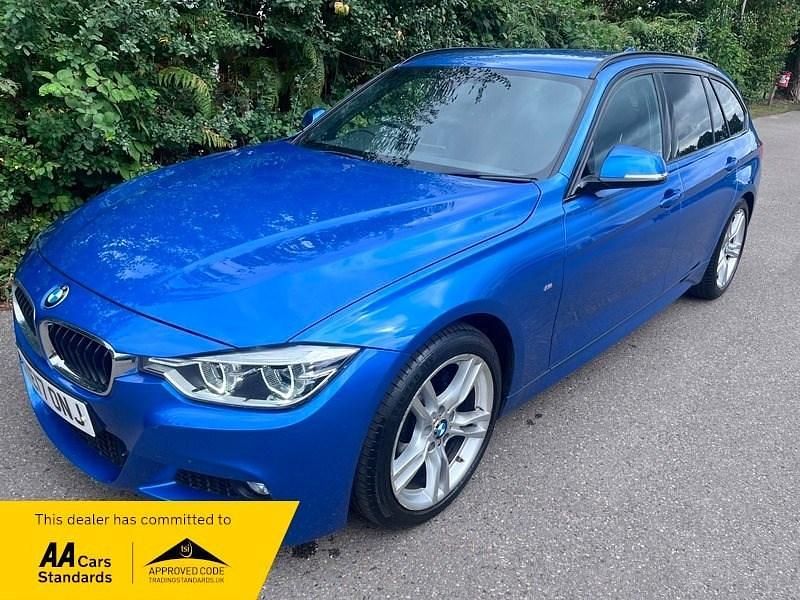 Blue Used 2017 BMW 320 M Sport Estate | £16,495 (Fair price) - Image 1/4