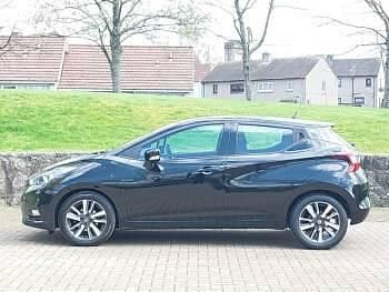 Usado Nissan Micra Acenta 71 HP (52 kW) 2019 Preto Citadino