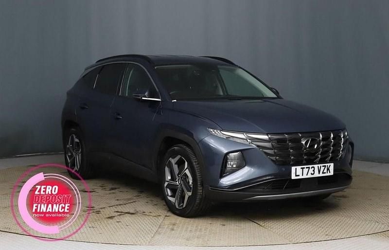 Blue Used 2023 Hyundai Tucson Premium SUV | £22,650 (Good price) - Image 1/3