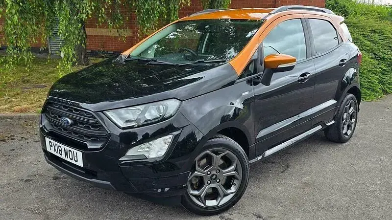 Used Ford Ecosport ST-Line 125 HP (91 kW) 2018 Black SUV