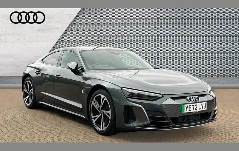 Grey Used 2022 Audi e-tron GT quattro Comfort Sedan | £37,990 (Fair price) - Image 1/4