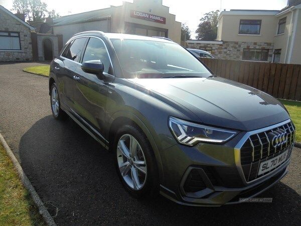 Grey Used 2020 Audi Q3 S-Line SUV | £21,950 (Fair price) - Image 1/4