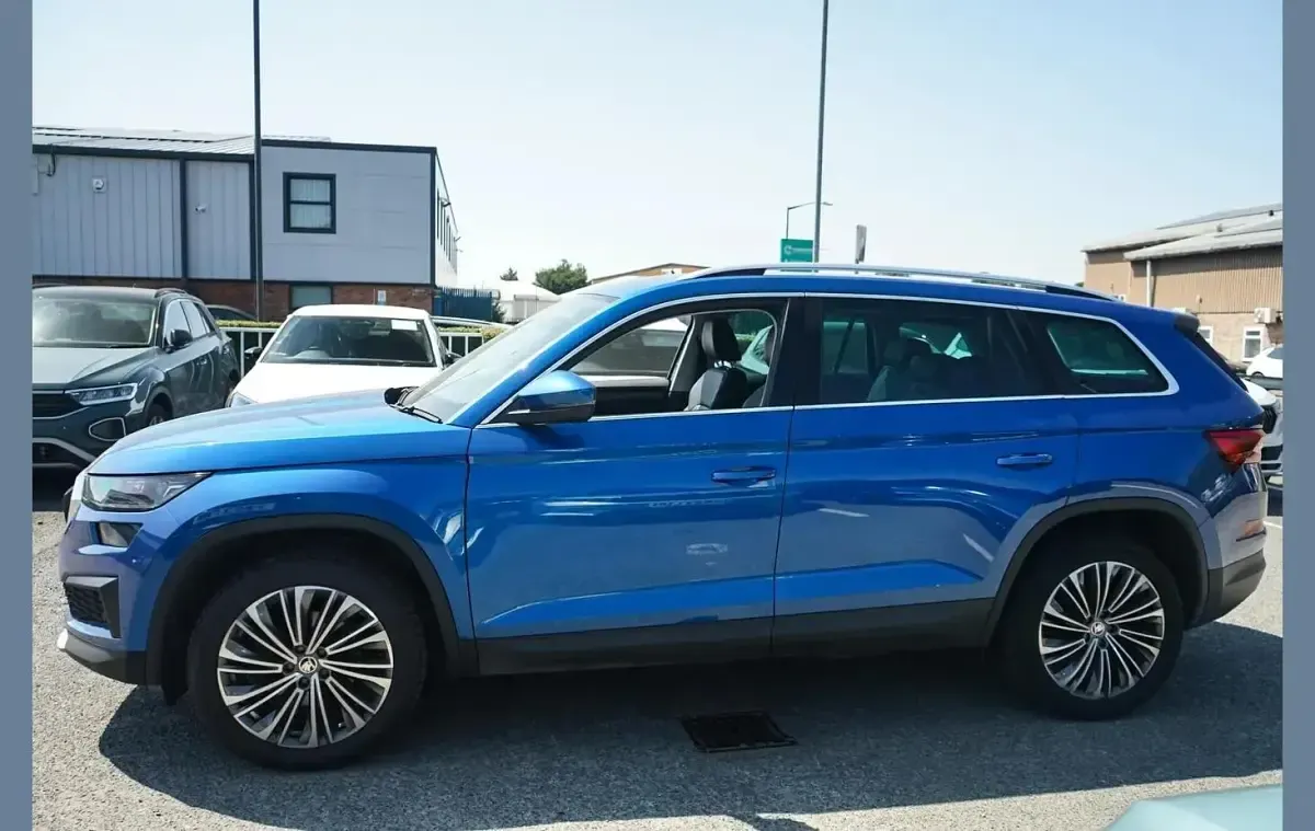 Used Skoda Kodiaq SE L Executive 150 HP (110 kW) 2024 Blue SUV