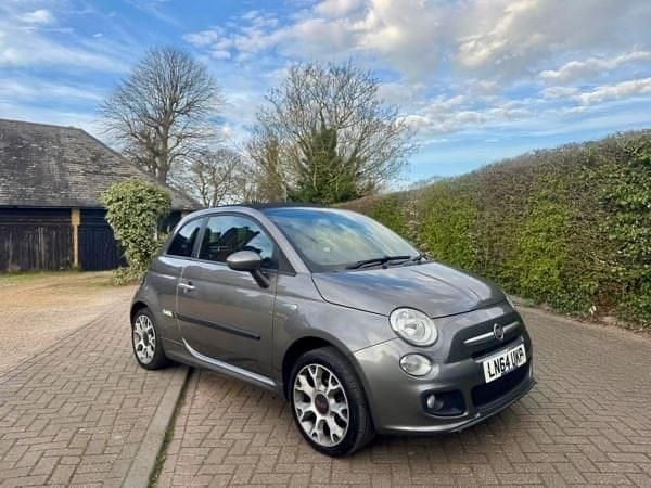 Used Fiat 500 S 2014 Grey Cabriolet