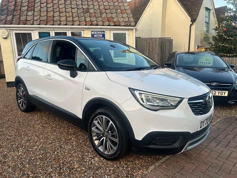 Used Vauxhall Crossland X SRi 83 HP (61 kW) 2020 White SUV