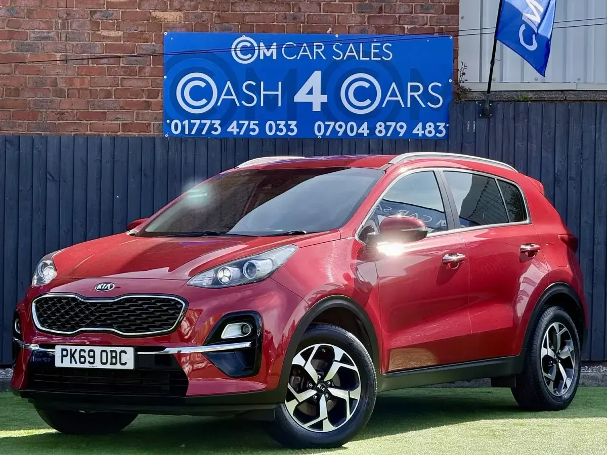 Used Kia Sportage 177 HP (130 kW) 2019 Red SUV
