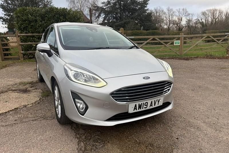 Silver Used 2019 Ford Fiesta Titanium Hatchback | £5,995 (Good price) - Image 1/1