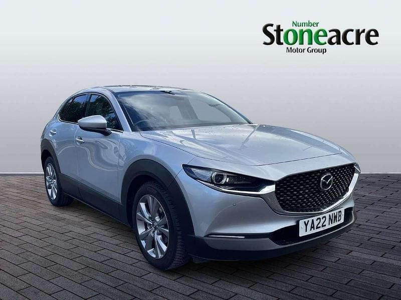 Silver Used 2022 Mazda CX-30 Inclusive SUV | £15,491 (Fair price) - Image 1/4