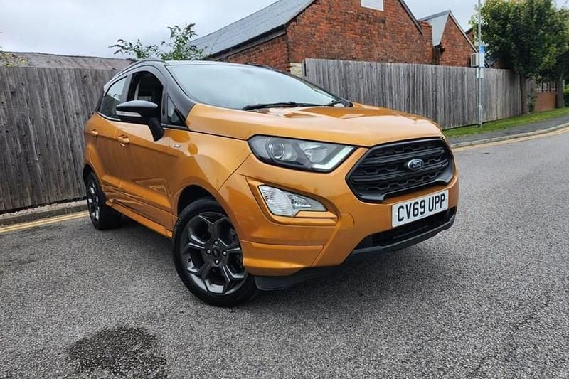 Yellow Used 2019 Ford Ecosport ST-Line SUV | £9,995 (Good price) - Image 1/1