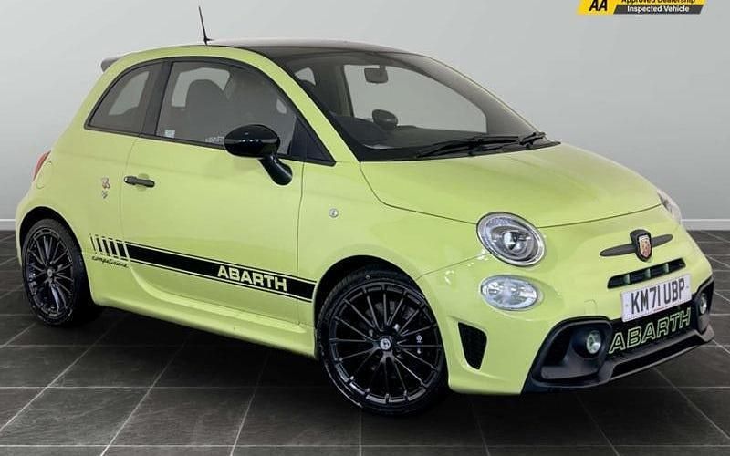 Green/black Used 2021 Abarth 595 Competizione Hatchback | £15,395 (Fair price) - Image 1/2