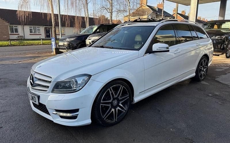 Used Mercedes C250 AMG 204 HP (150 kW) 2012 White Estate