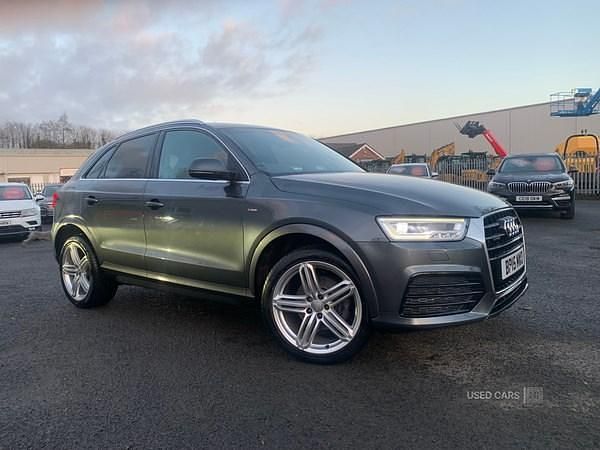 Grey Used 2015 Audi Q3 S-line plus SUV | £10,495 (Fair price) - Image 1/4