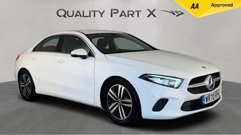 White Used 2020 Mercedes A180 Sedan | £16,300 (Fair price) - Image 1/4