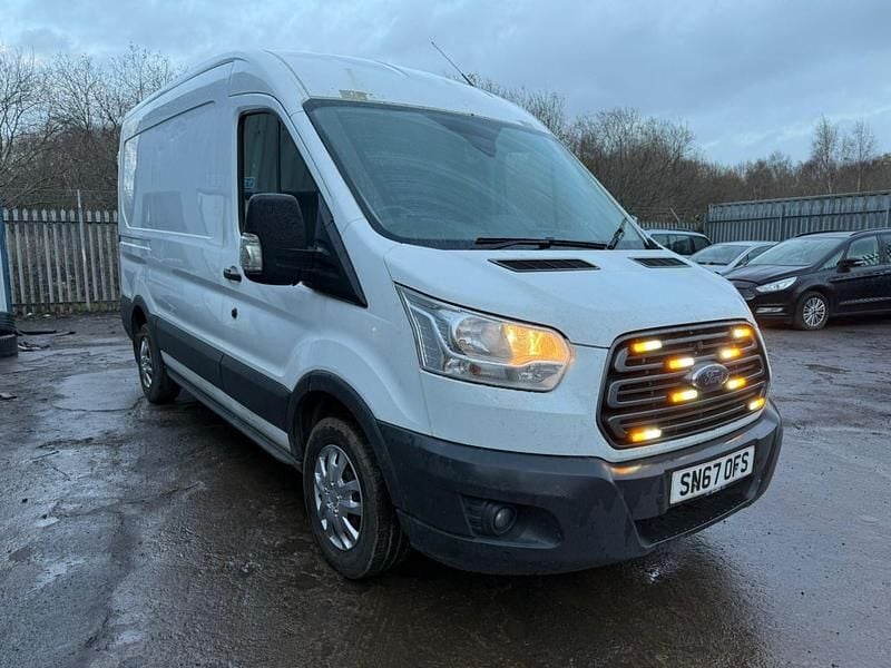 Used Ford Transit 130 HP (95 kW) 2017 White Van
