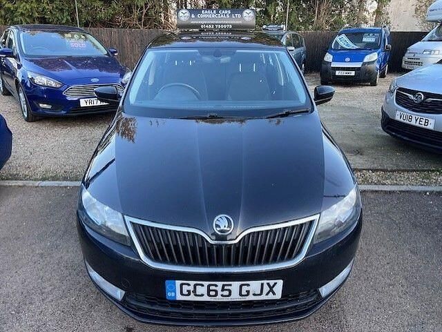 Used Skoda Rapid SE 115 HP (84 kW) 2016 Black Hatchback