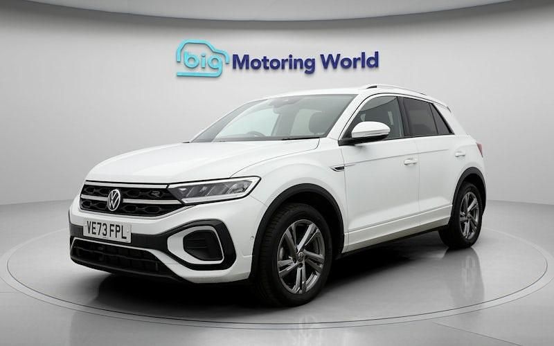 Used VW T-Roc R-line 150 HP (110 kW) 2024 White SUV