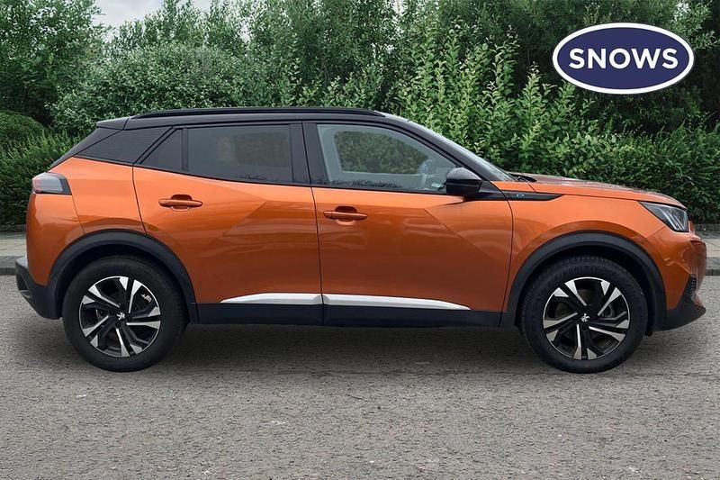 Used Peugeot e-2008 GT 100 kW (136 HP) 2023 Orange SUV