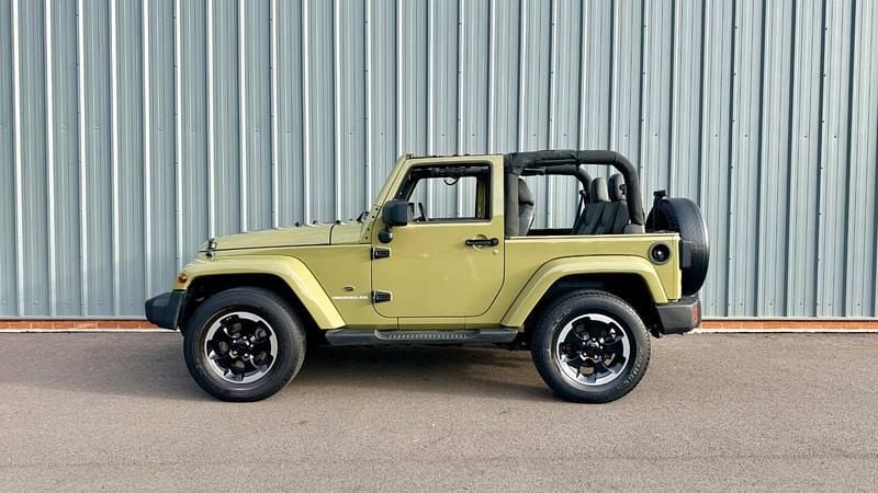 Used Jeep Wrangler Overland 2012 Green SUV